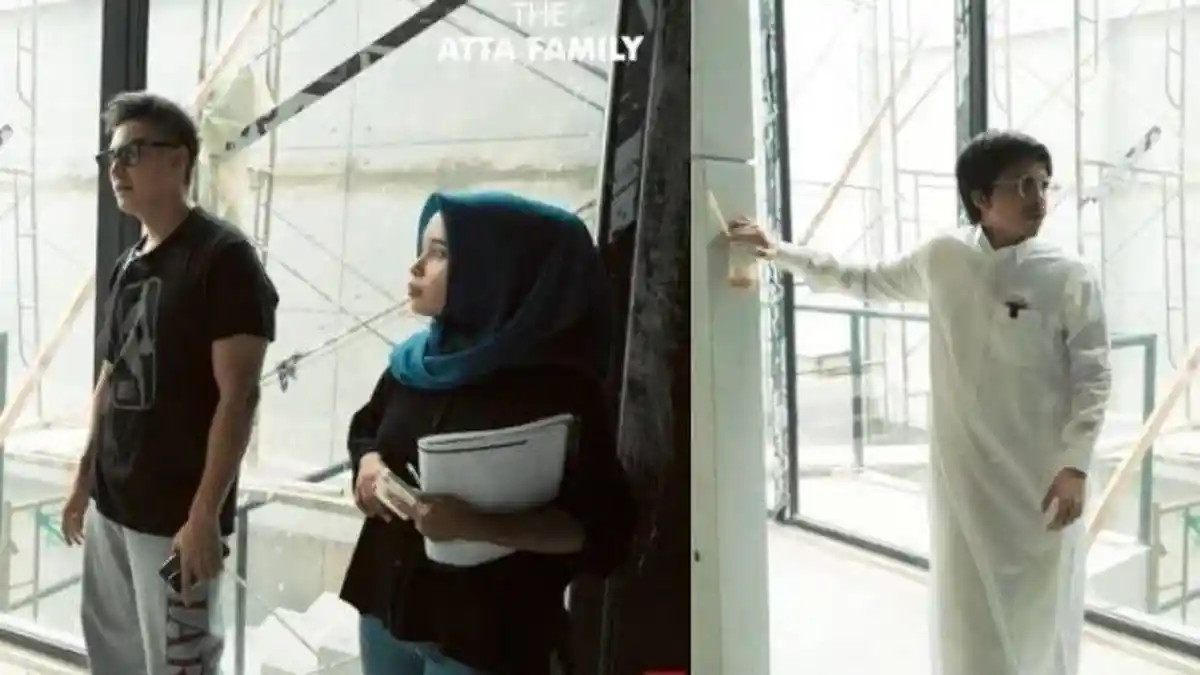 Desain Unik Rumah Baru Atta Halilintar, Dibantu Baim Wong Bikin Air Terjun, Suami Aurel: Biar Keren