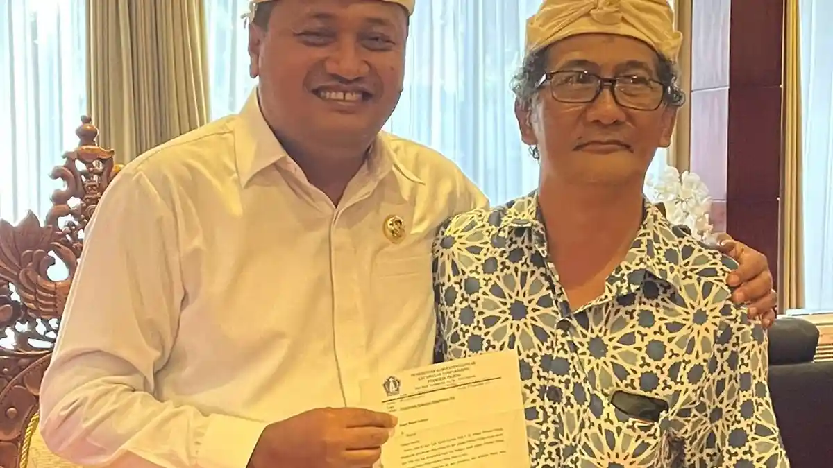 Tjok Kusuma Yuda Pamitan dengan Bupati Gianyar, Resmi Mundur Sebagai Perbekel Pejeng