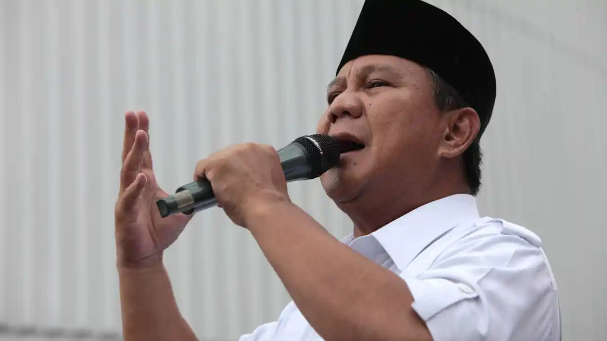Prabowo: Jangan Pilih Pemimpin yang Omong Doang