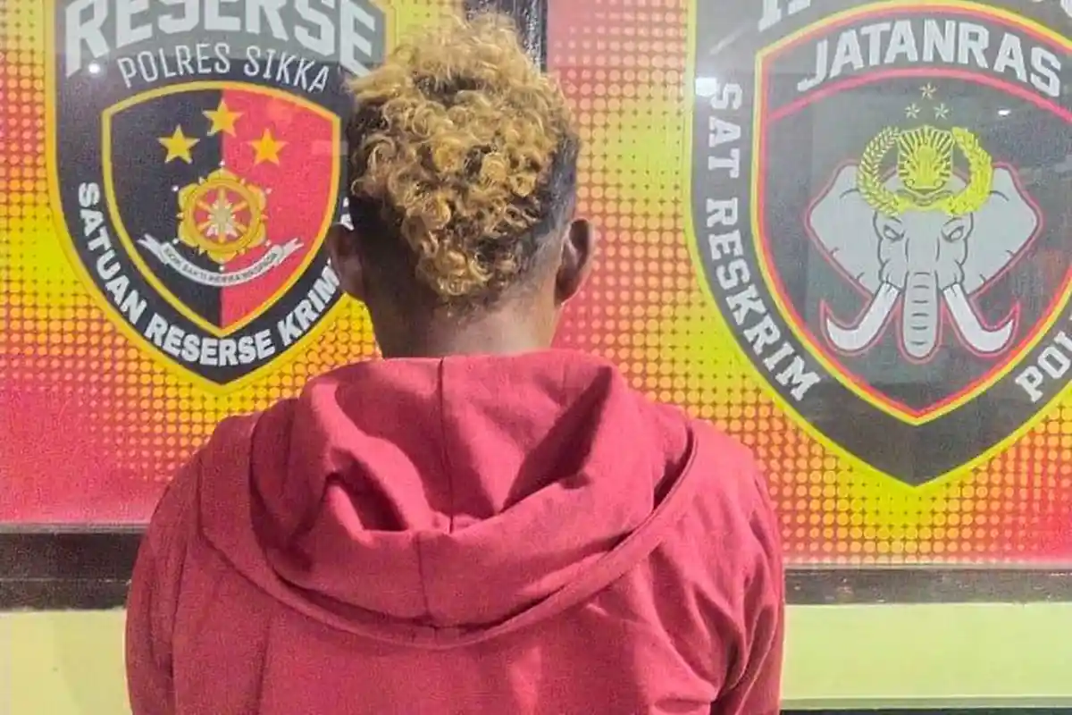 Setubuhi Anak Dibawah Umur dengan Modus Bantu Hapus Foto Bugil , Pria di Sikka ini Diringkus Polisi