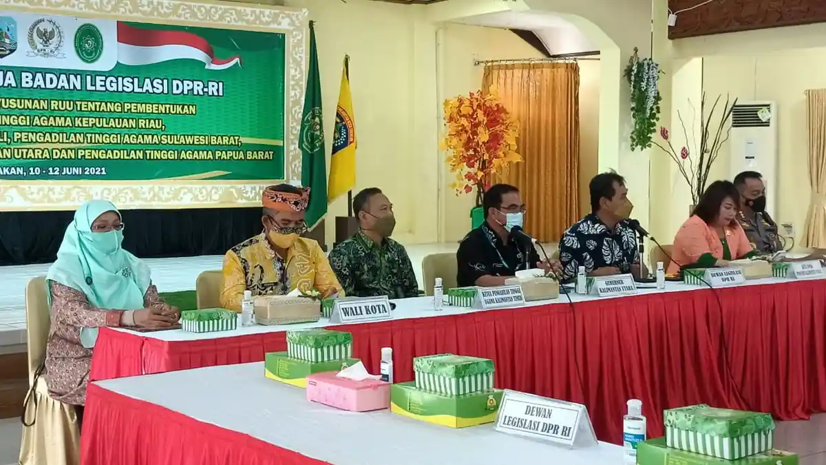 Kaltara Bakal Punya Pengadilan Tinggi Agama, Baleg DPR RI Sambang ke Kota Tarakan
