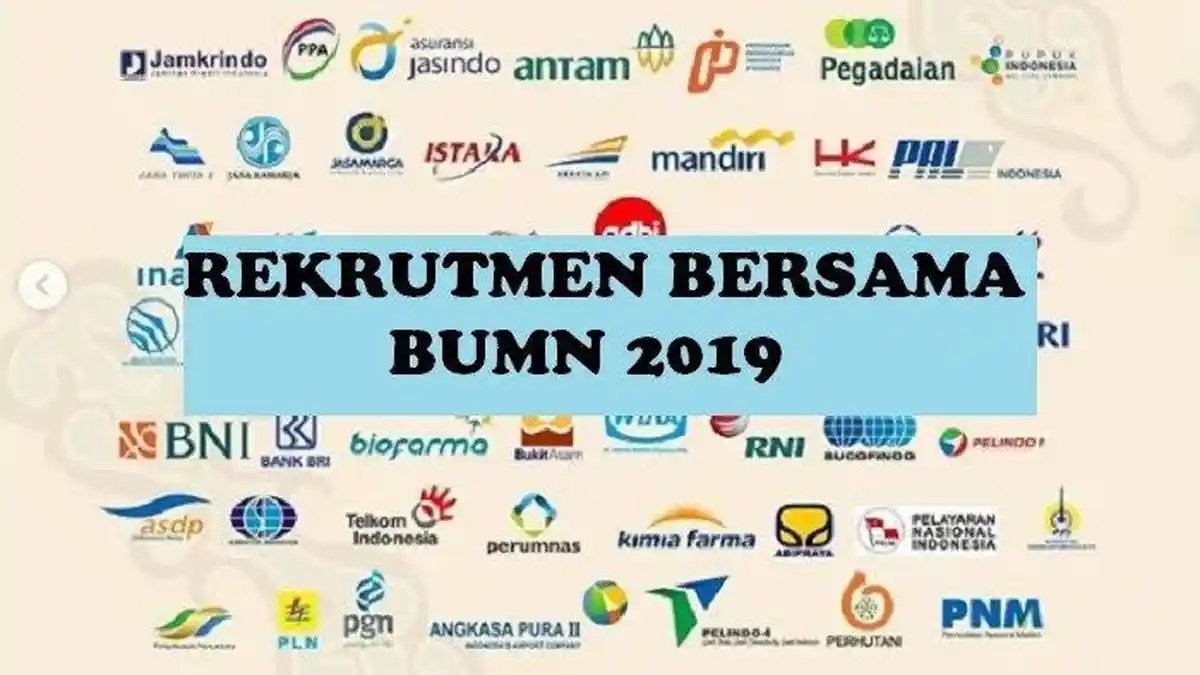Rekrutmen Bersama BUMN 2019, 51 BUMN Buka Lowongan, SMA SMK Bisa Daftar, Cek Syarat & Upload Dokumen
