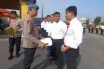 Cegah Penyalahgunaan, Propam Polres Belawan Periksa Izin Senpi Anggota