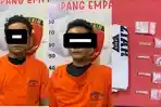 Tangkap Dua Terduga Pengedar Sabu, Polsek Simpangempat Tanbu Amankan Paket di Kebun Sawit  