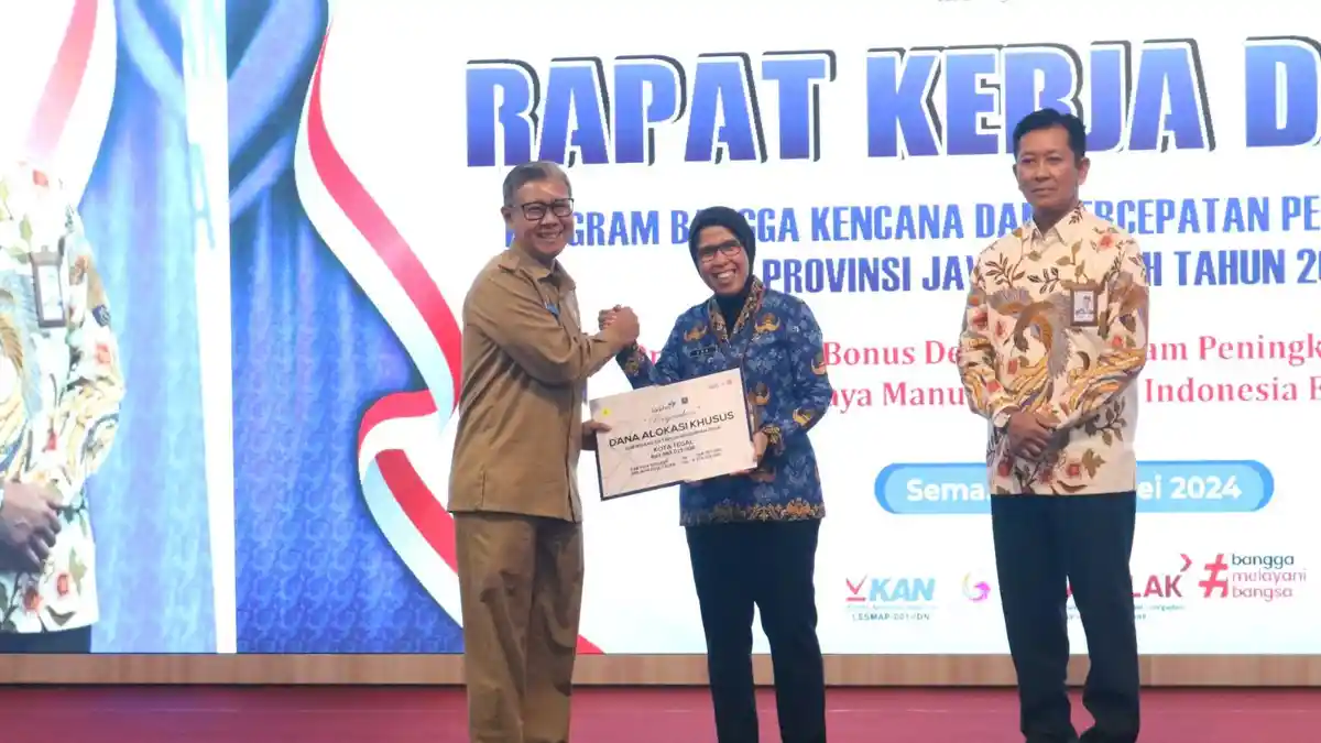 Pemkot Tegal Terima Rp 3,8 Miliar dari BKKBN, Ini Peruntukannya