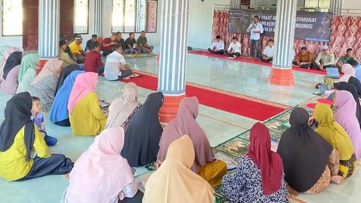 Pengungsi Rohingya Masih Ditampung di Desa Kulee Batee, YPB HAM Edukasi Warga soal Aturan Hukum