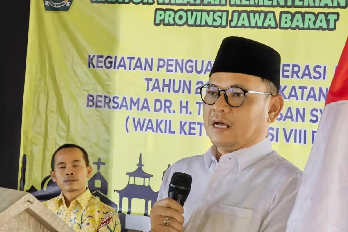Sosialisasikan Moderasi Beragama, Kang Ace: Pentingnya Pendidikan Madrasah Takmiliyah