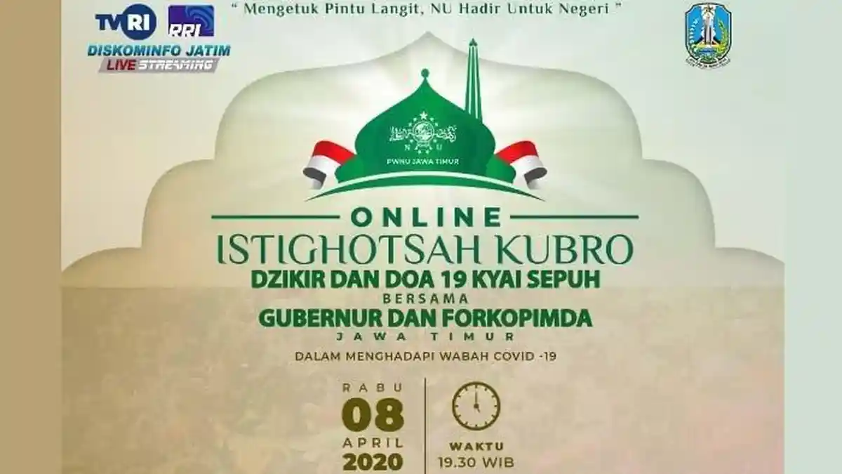 3 Link Live Streaming Istighotsah Online Malam Nisfu Syaban Pukul 19.30, Warga Bisa Ikut dari Rumah
