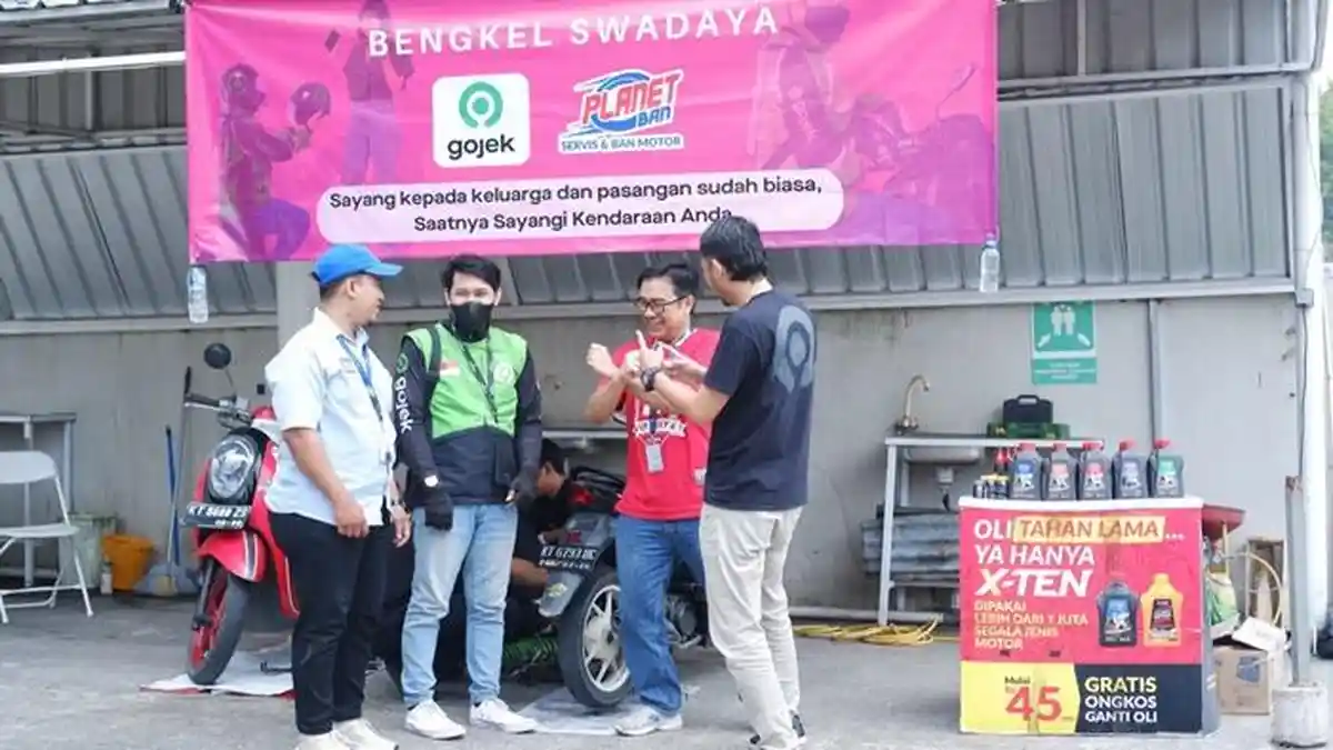 Gandeng Planet Ban, Cara Gojek Kurangi Biaya Perawatan Kendaraan Mitra