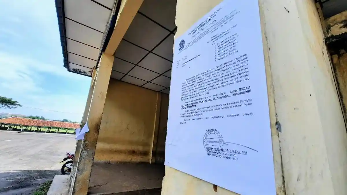 Pasar Hewan di Gunungkidul Akan Kembali Dibuka, Namun dengan Syarat
