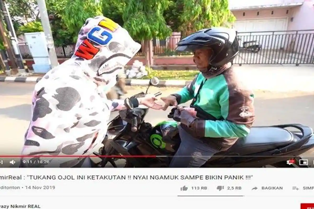 Driver Ojol Jemput Orang Lumpuh, Kaget Ternyata Nikita Mirzani, Dapat Kejutan Tak Terduga