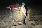 Cegah Muncul Titik Api Baru di Tumpukan Kayu Bekas Banjir di Sawang, Ini Upaya Polres Lhokseumawe