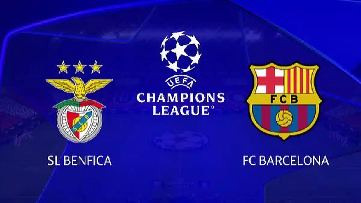 Prediksi Skor dan Line Up Benfica vs Barcelona Dini Hari Nanti, Lengkap Ada Link Live Streaming