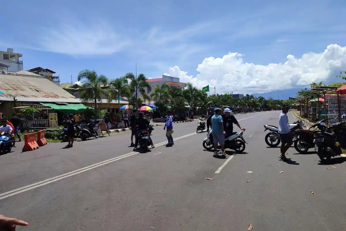 Warga Keluhkan Event Strictman Auto Moto Drag Race, Akses Jalan Boulevard II Manado Ditutup