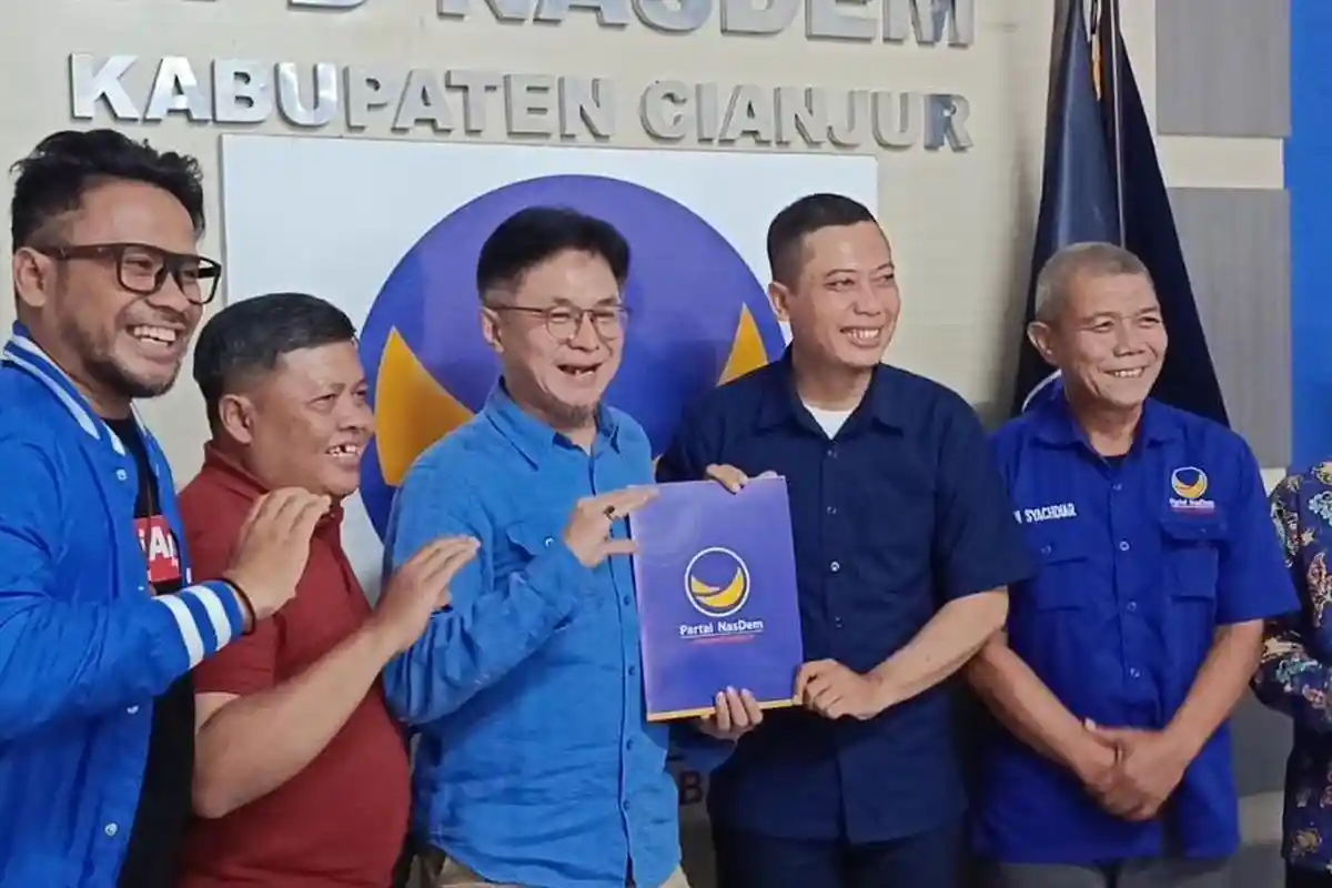 Vokalis Java Jive Daftar ke Partai Nasdem untuk Maju Menjadi Bacabup Cianjur di Pilkada 2024
