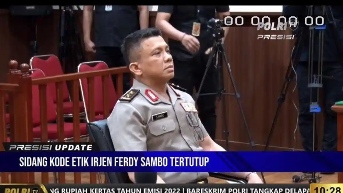 Ferdy Sambo Sudah Sadar? Gestur Tubuh sang Jenderal saat Sidang Kode Etik Diungkap Ahli Forensik Ini