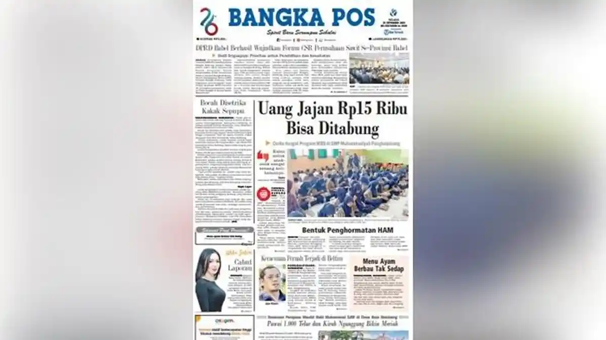 Cerita Siswa SMP Muhammadiyah Pangkalpinang, Bisa Nabung Rp15 Ribu  Berkat Program MBG