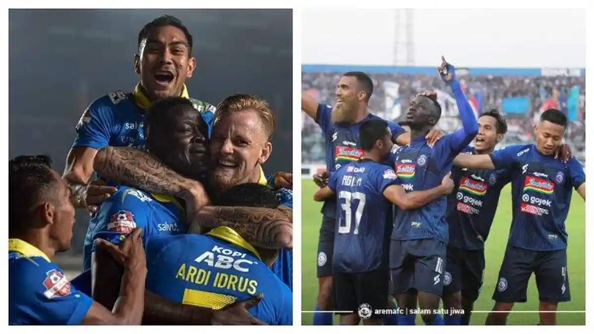 Hari Ini Laga Big Match Antara Persib Bandung vs Arema FC Digelar di Stadion Si Jalak Harupat