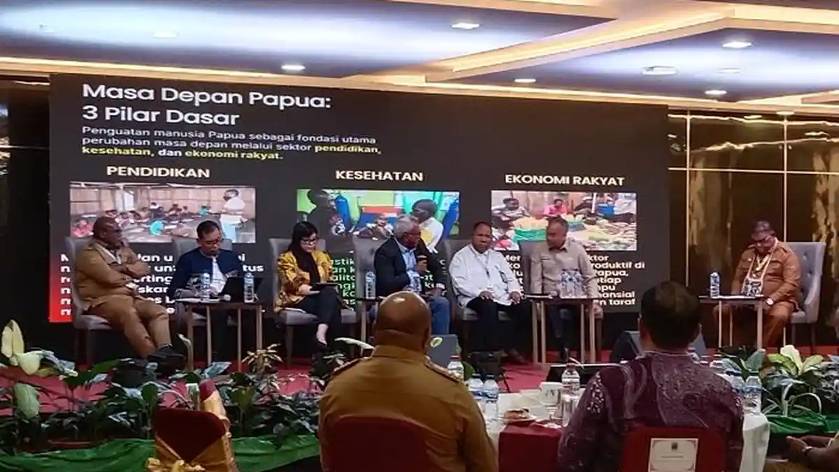 Momen Rakor Percepatan Pembangunan Papua, Komisi II DPR RI Soroti Pendidikan, Kesehatan dan Ekonomi
