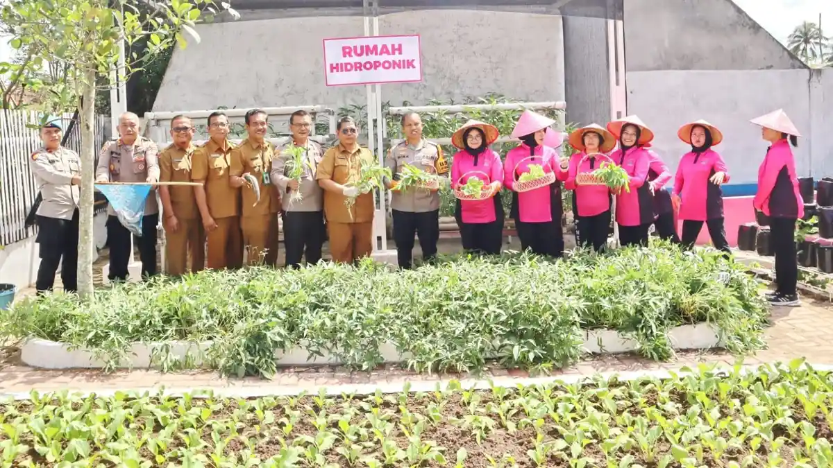Polres Padangsidimpuan Luncurkan Program Penguatan Pangan Lestari di Asrama Polri Sitataring
