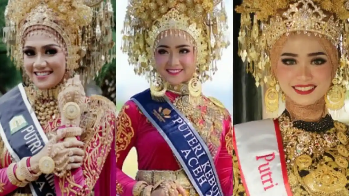 Ini Tiga Dara Cantik Lhokseumawe yang Harumkan Aceh di Tingkat Nasional