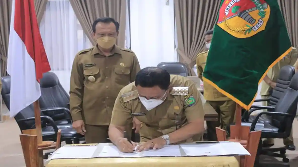 Bupati Belu dan Malaka Tanda Tangan MoU Pelayanan Kesehatan