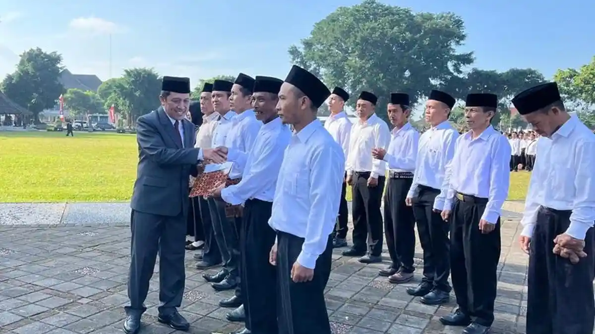 1.393 Anggota BPD se Kabupaten Wonosobo Dikukuhkan, Masa Jabatan Bertambah Menjadi 8 Tahun