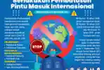 INFOGRAFIK Kemenhub Batasi Pintu Masuk Internasional