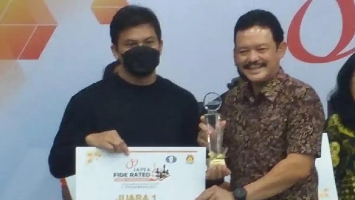 Susanto Megaranto Juara JAPFA Fide Rated Chess Tournament 2021
