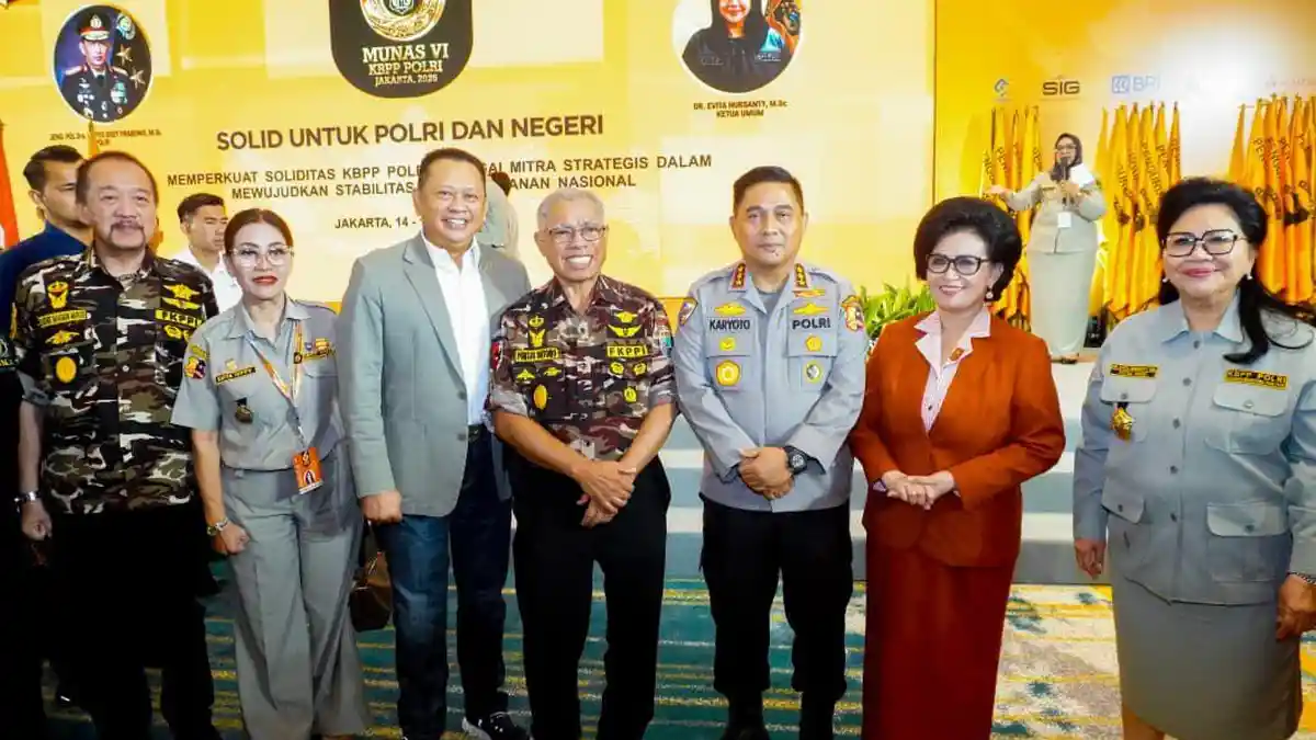 Bamsoet di Munas KBPP Polri: Perkuat Soliditas untuk Jaga Stabilitas dan Keamanan Nasional