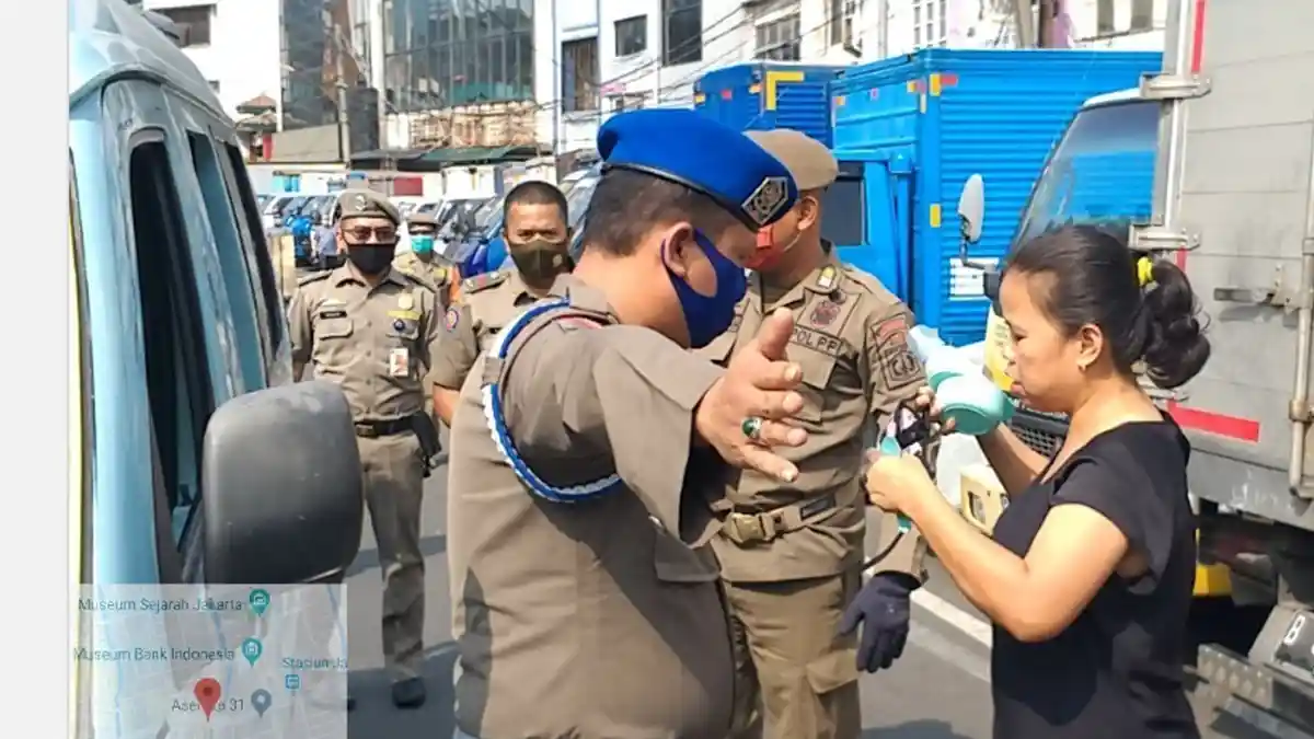 Dua Bulan Penindakan PSBB, Satpol PP Jakarta Barat Kumpulkan Denda Hingga Rp 430 juta
