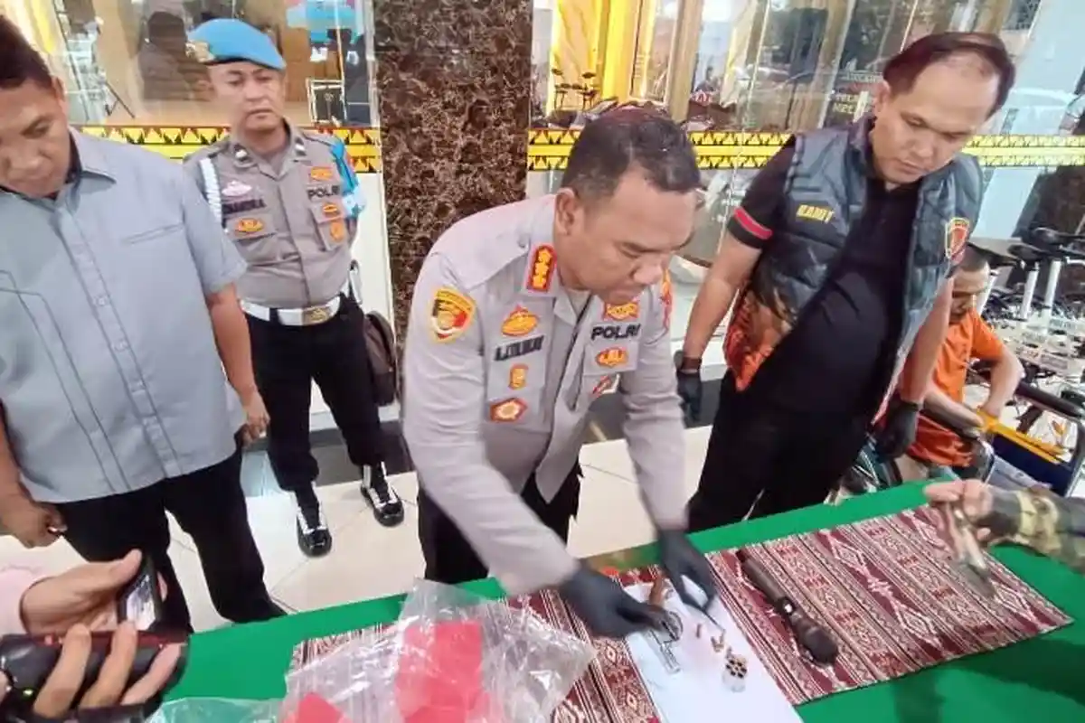 Tersangka Curanmor Ngaku Beli Senpi Rakitan Rp 3 Juta di Lampung Timur