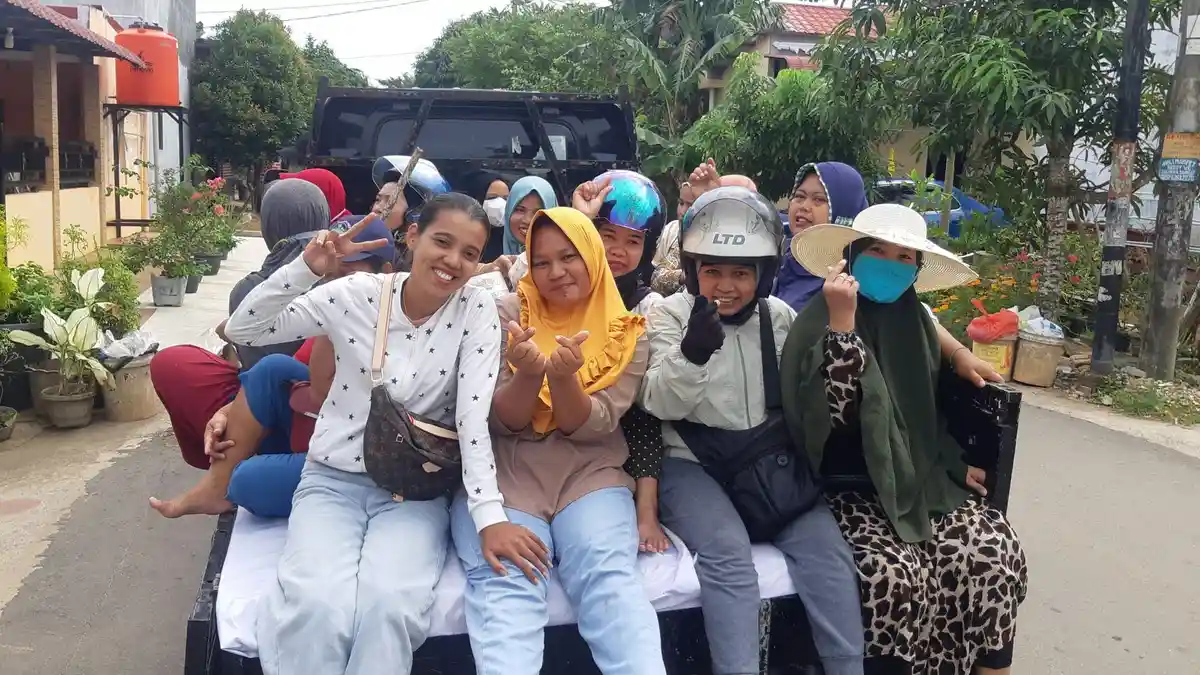 BREAKING NEWS, Merasa Kena PHP dari PT Air Batam Hilir, Warga Bukit Raya Batam Demo