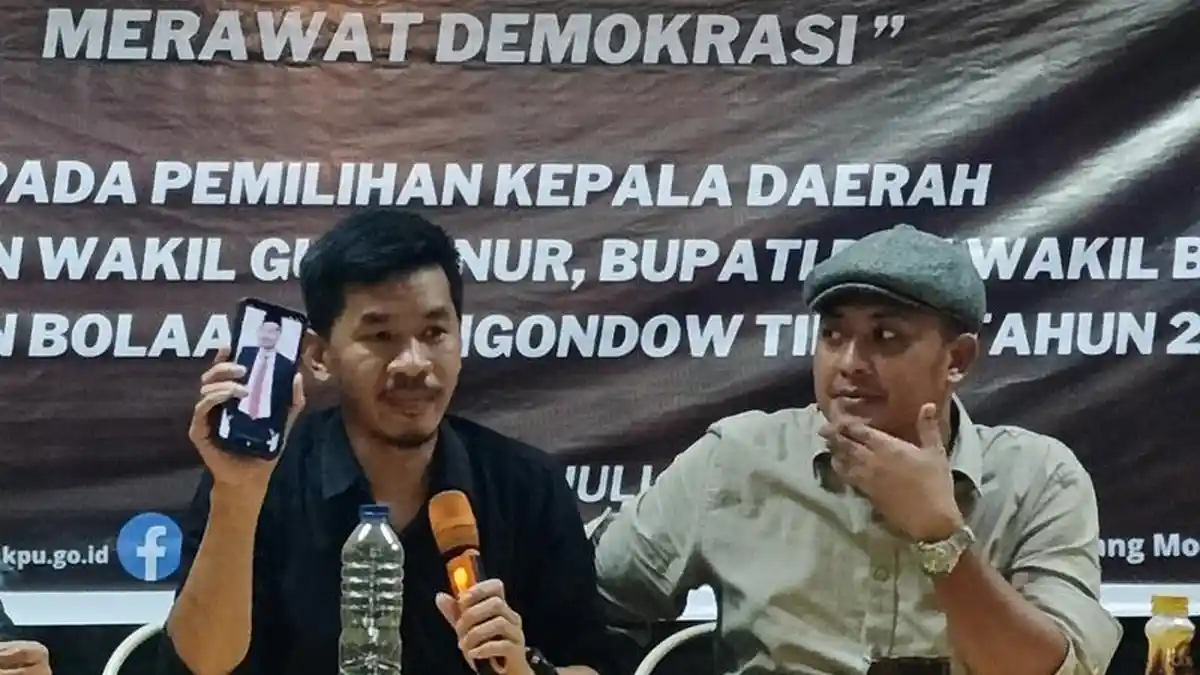 KPU Boltim Sulawesi Utara Segera Sosialisasikan Visi Misi Paslon via APK dan Brosur