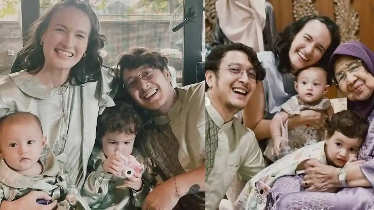 Potret Lebaran Dimas Anggara & Nadine Chandrawinata, Hangat Bareng ...