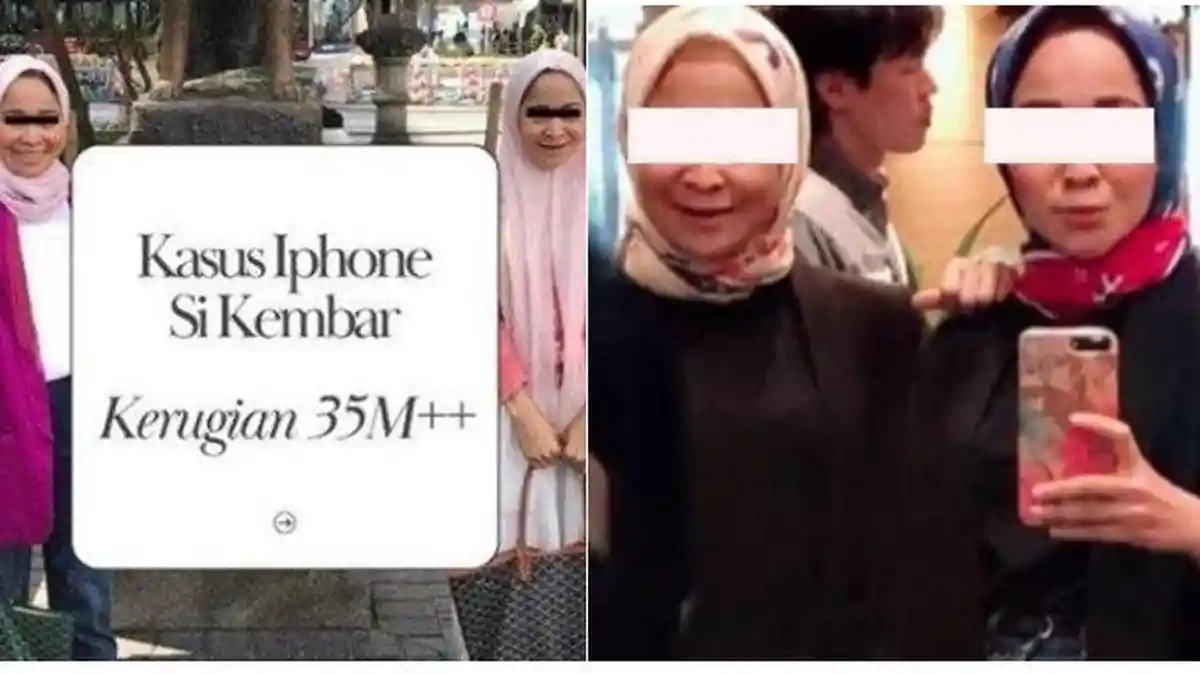 Gaya Hidupnya Tinggi Padahal Tak Mampu, Kelakuan Kembar Rihana Rihani, Kasus Penipuan Jual iPhone
