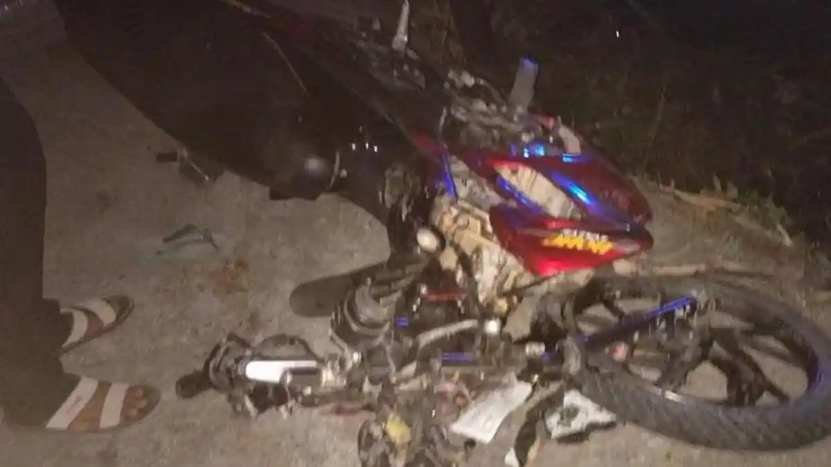 Kecelakaan Maut di Lamongan, Motor Bonceng Tiga Melaju Zig-zag Hantam Pickup, 2 Orang Tewas