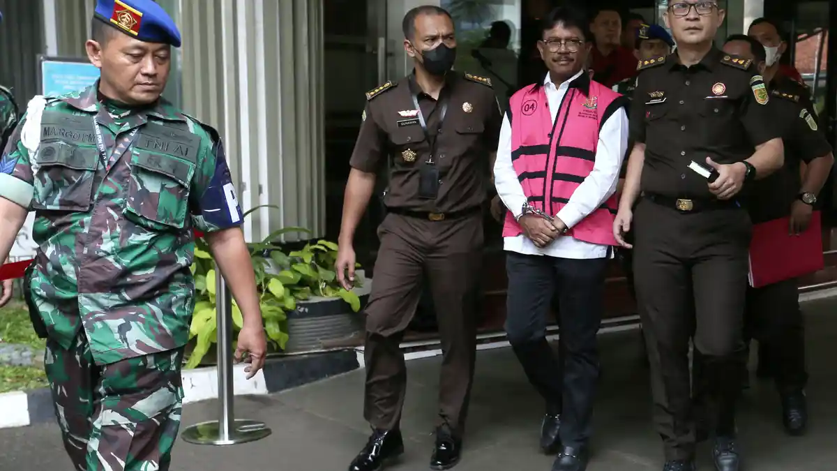 Update Korupsi BTS: Johnny Plate Disarankan Jadi Justice Collaborator hingga Penahananya Dipindah