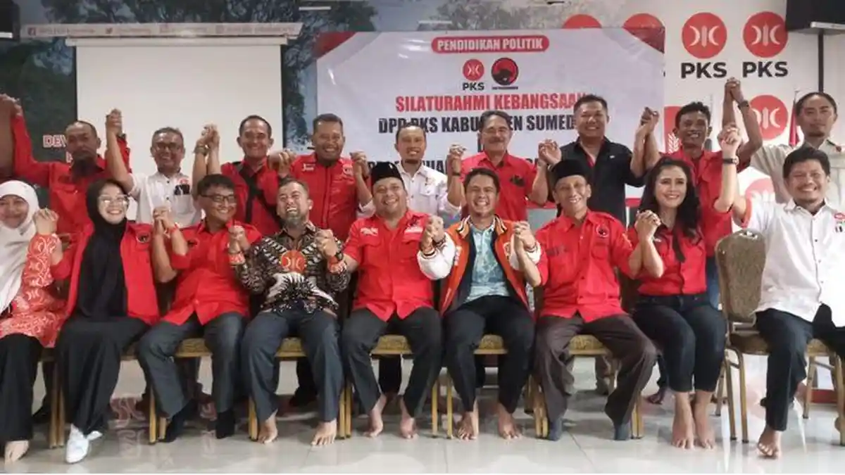 PDIP Sumedang Kunjungi PKS, Nostalgia Menang Pilkada 2008, Tanda Bakal Koalisi Lagi Sekarang?