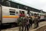 Operasi Penertiban Penumpang dan Pedagang di Kereta Api
