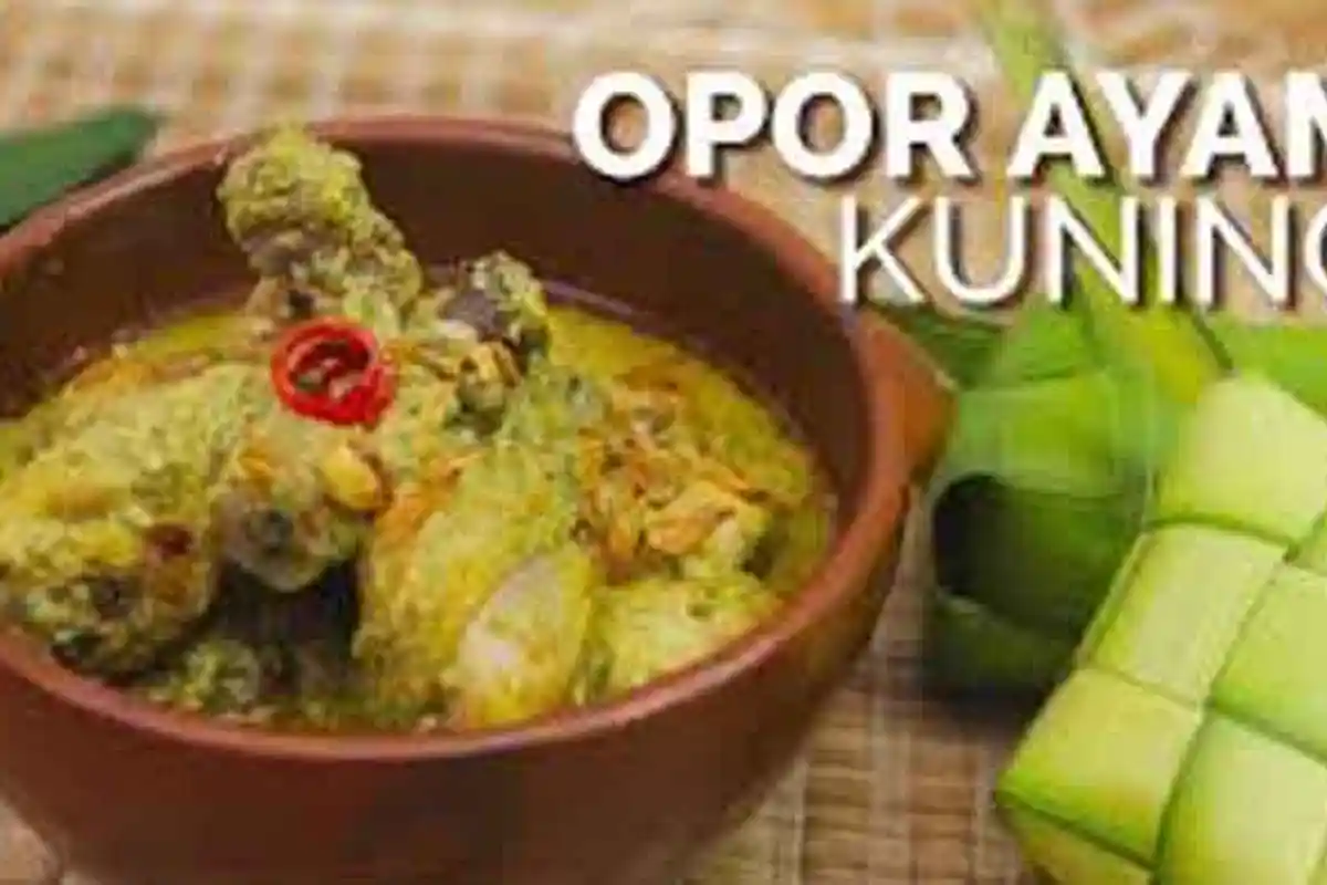 Resep Bumbu Opor Ayam Kuning Enak dan Sederhana, Sajian Khas Lebaran 2021