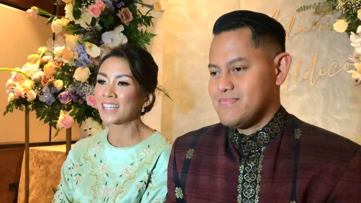 Sebelum Dilamar, Aldico Sapardan Ajak Melanie Putria Menikah Diatas Helikopter