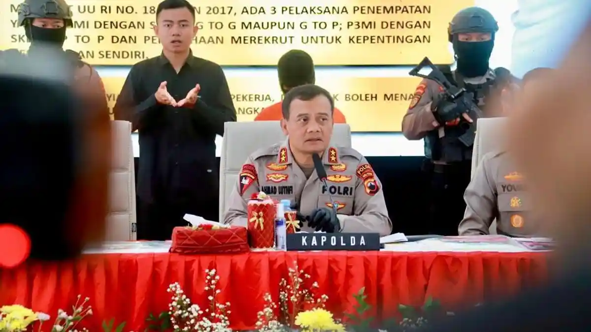 Bos Perusahaan di Pemalang Ditangkap Polisi, Pasok ABK Ilegal, Tersangka Kasus Perdagangan Orang