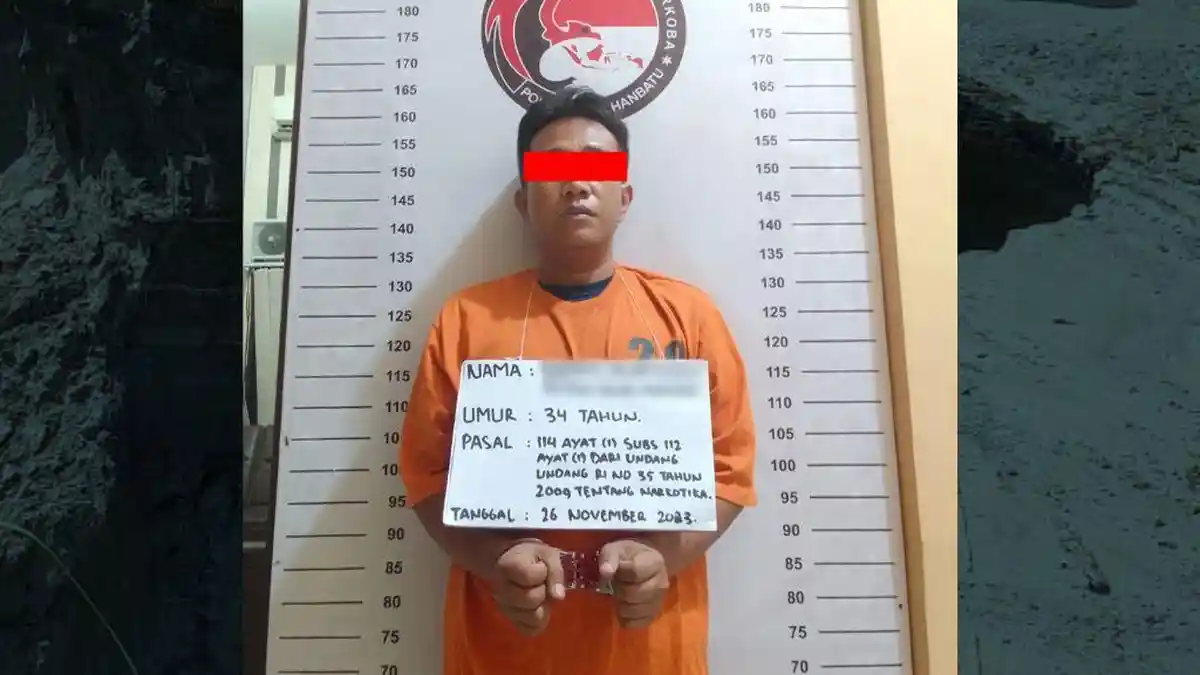Polres Labuhanbatu Tangkap Monster di Lingkungan Nanas