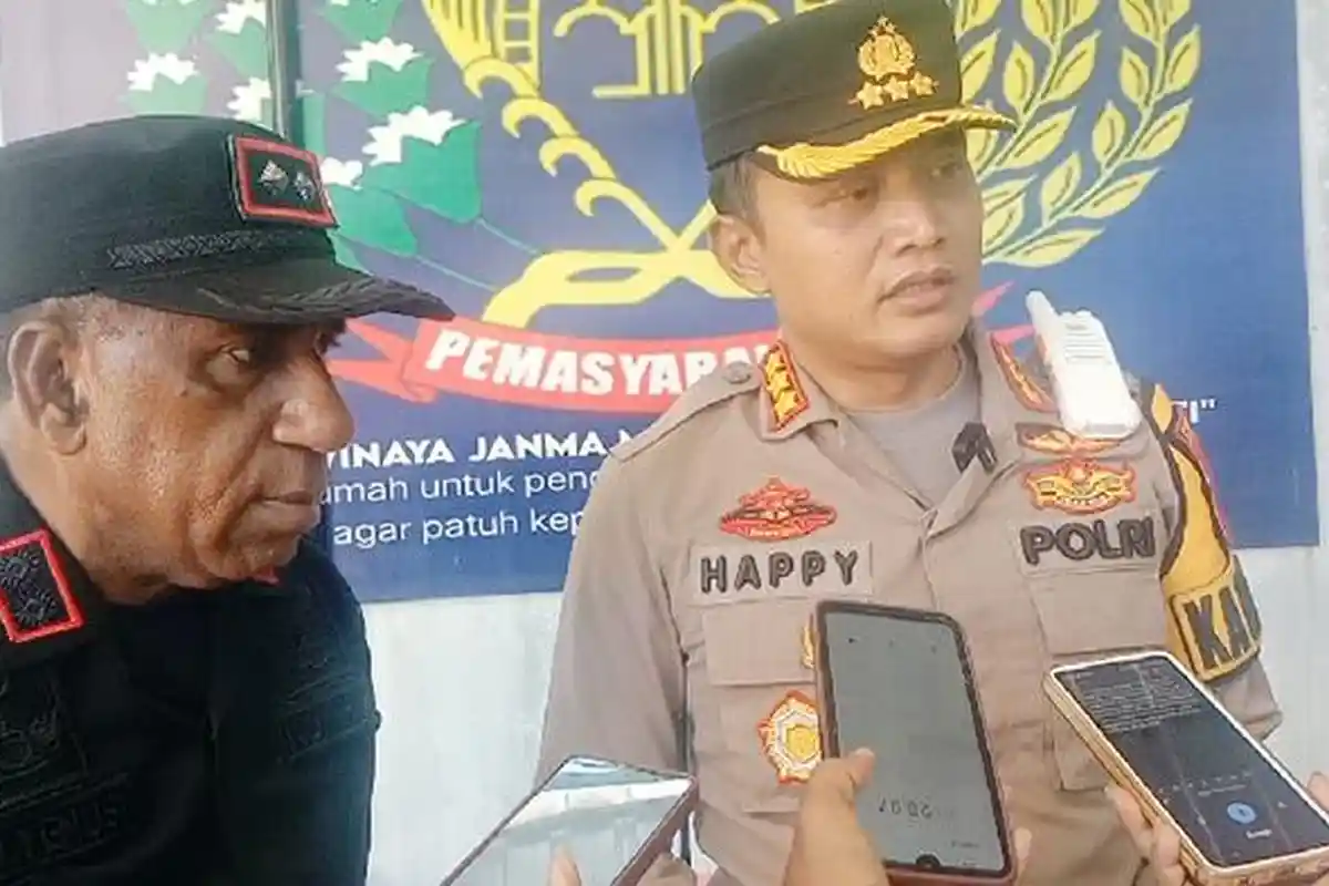 Kapolresta Sorong Kota Pantau TPS hingga ke TPS Khusus Lapas Sorong, Ini Hasilnya