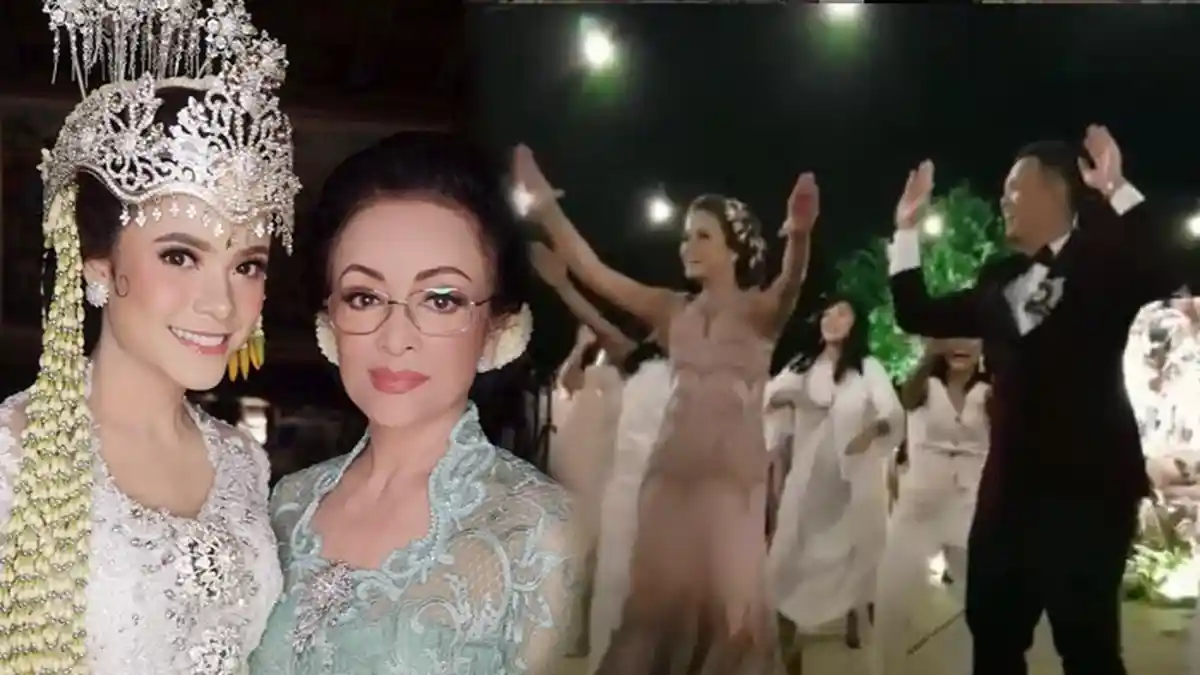Jadi Instruktur Senam, Putri Artis Senior Minati Atmanegara Asyik Joged Zumba di Hari Pernikahannya