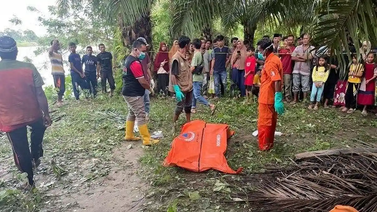 Mayat Pria Tanpa Identitas Mengapung di Krueng Tripa, Penyebab Kematian Masih Misteri