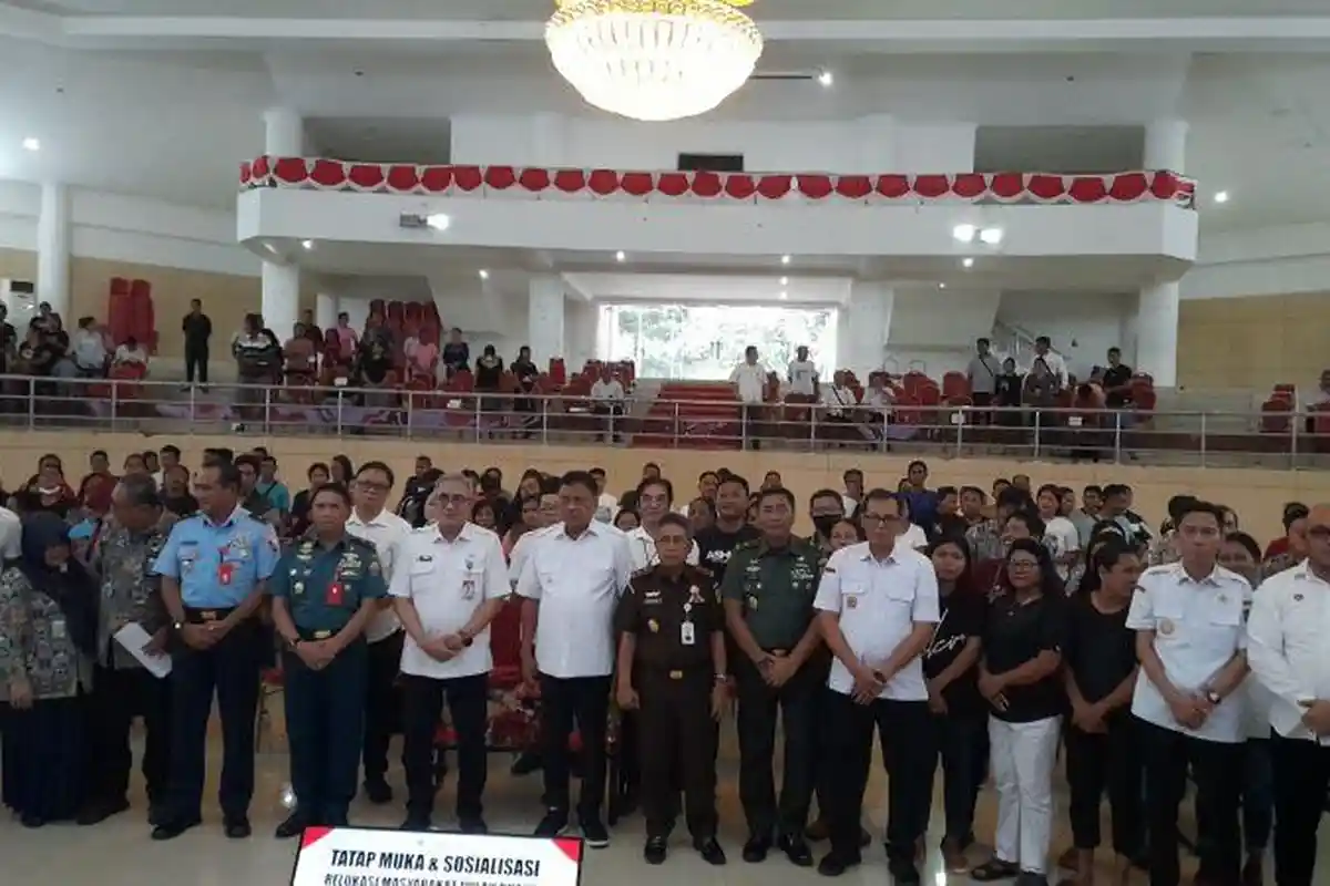 Pengungsi dari 2 Desa di Pulau Ruang Sulawesi Utara Dapat Uang Bulanan dan Pekerjaan