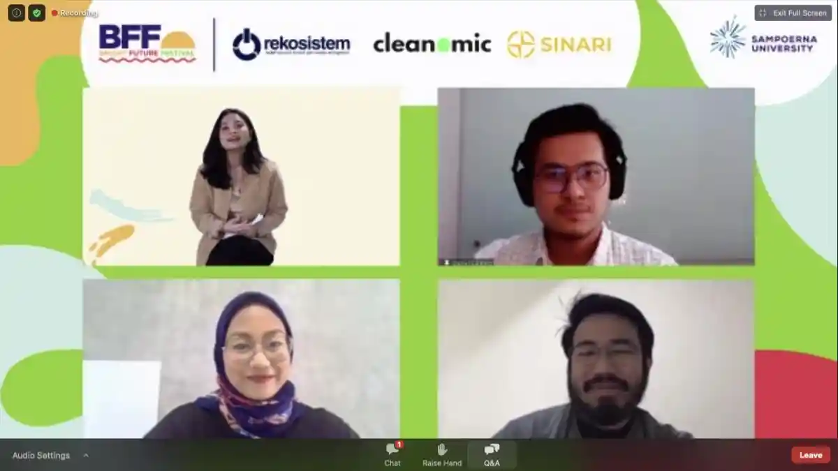 Anak Muda Bisa Jadi Penggerak Utama Ekonomi Hijau Berkelanjutan