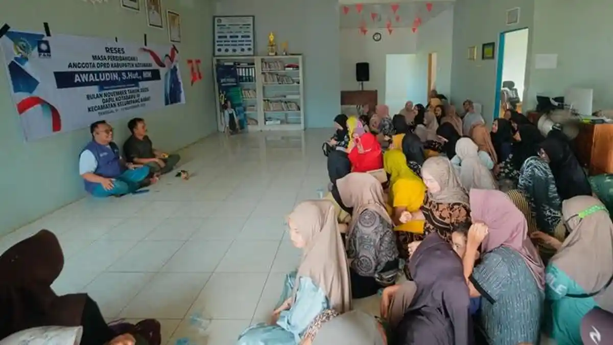 Reses di Dapil IV, Waket DPRD Kotabaru Awaludin Serap Aspirasi dari Infrastruktur hingga Pendidikan